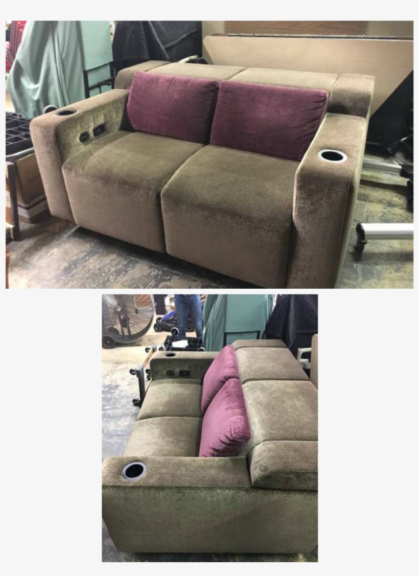 Animal Print Theater Seating - Recliner, transparent png #4859923