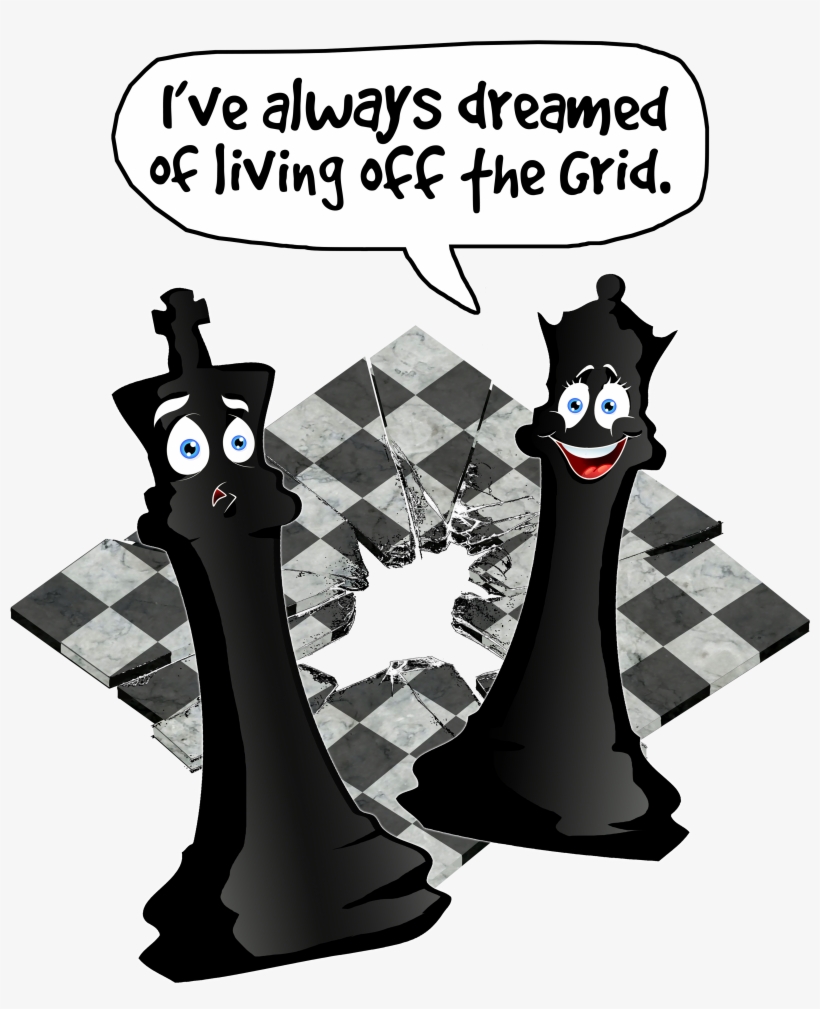 Funny Chess Meme "living Off The Grid" - Inktastic Music Universal Language Quote Tote Bag Natural, transparent png #4860276