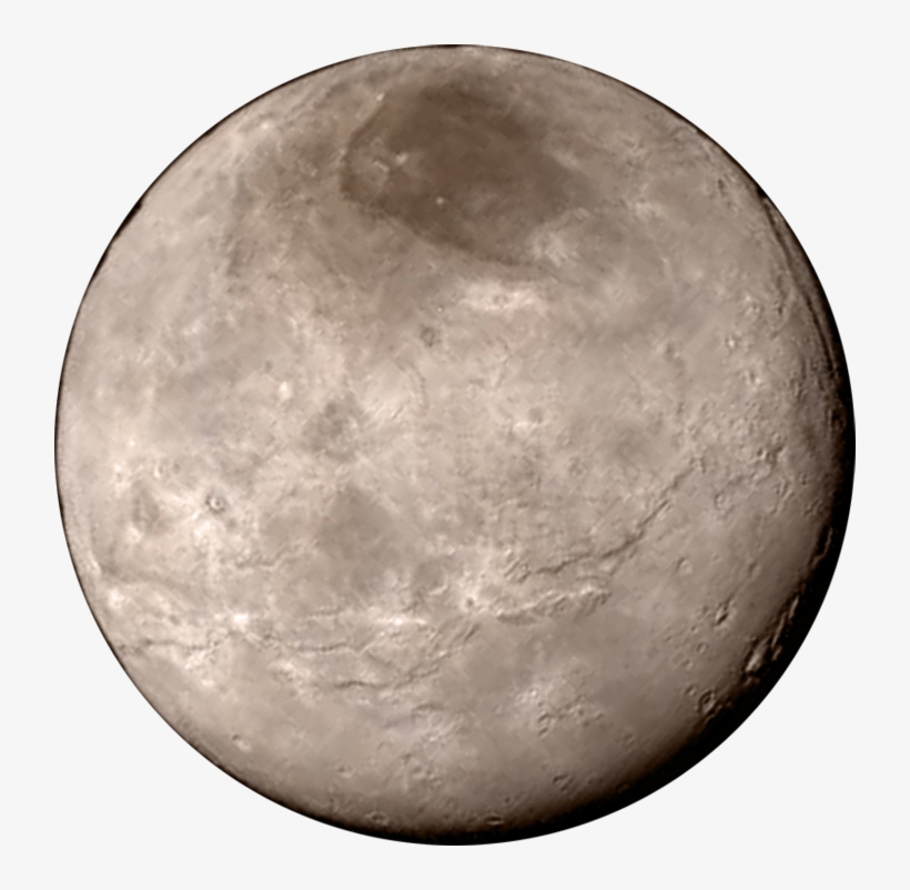 File - Charon-transparent - Planet Pluto, transparent png #4861940