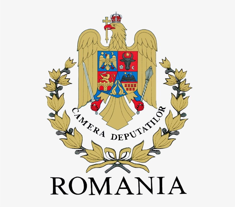 Download Romanian Coat Of Arms Clipart Coat Of Arms - Chamber Of Deputies, transparent png #4862279