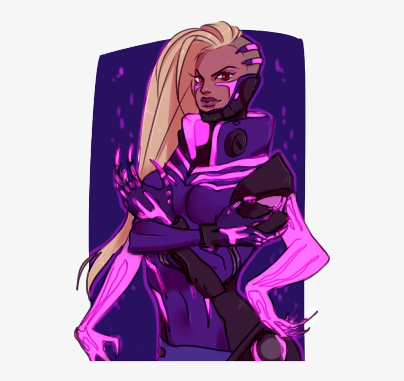 Http - //68 - Media - Tumblr - Ogb44of0xp1rrnblho1 - Overwatch Sombra Augmented Skin, transparent png #4862410
