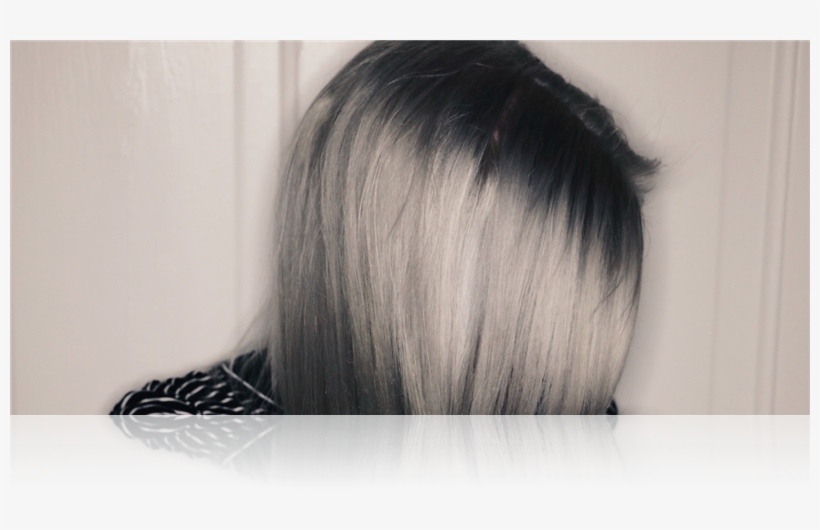 Grey Ombre Hair Color - Grey, transparent png #4862966