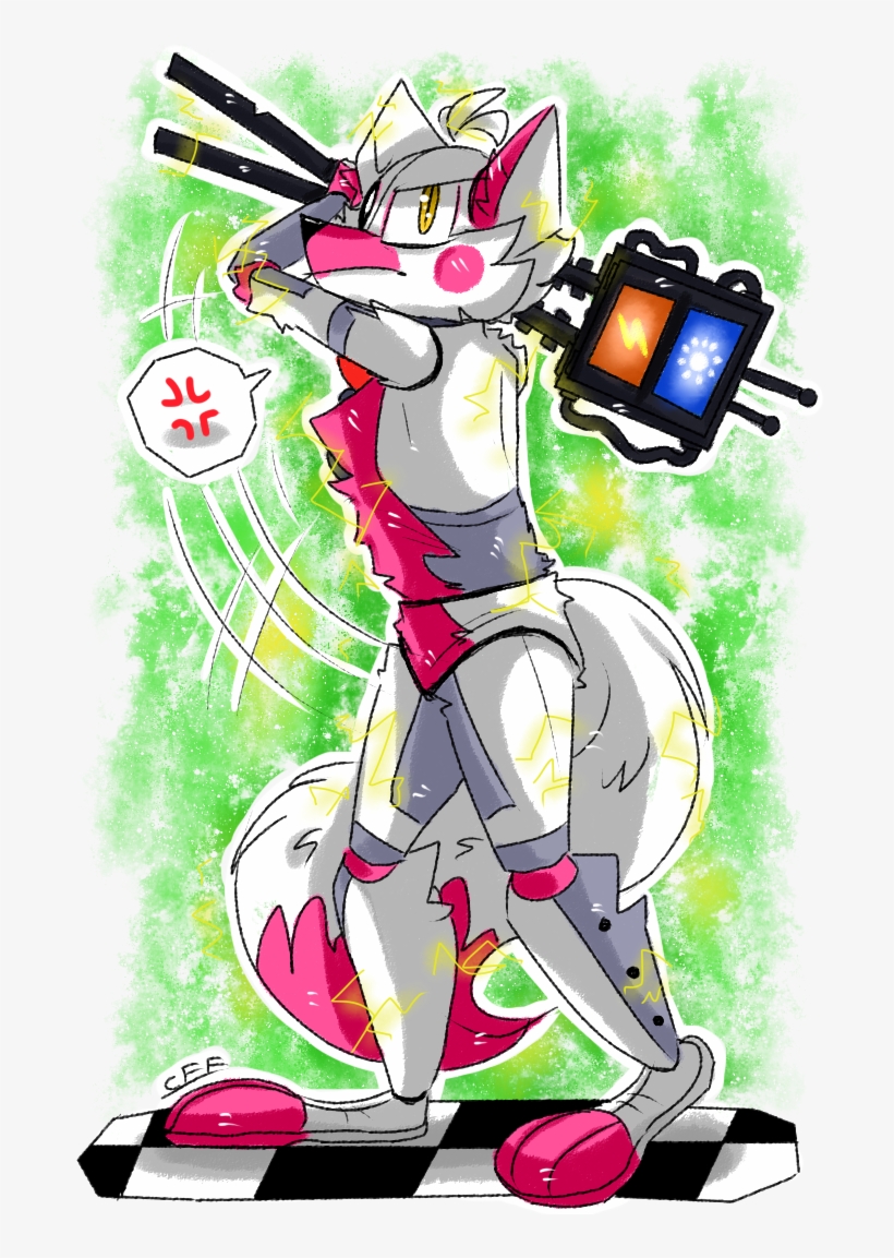 That's What I Would Do If I Was Electrocuted To Work - Fnaf Funtime Foxy Ucn, transparent png #4863148
