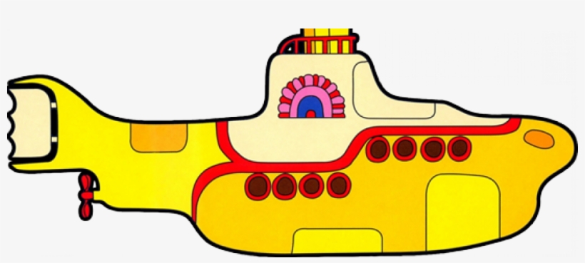 Yellow Submarine Beatles Png, transparent png #4863279