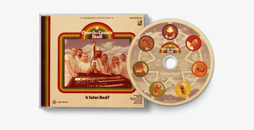 Compact Disc - Church Of The Cosmic Skull: Is Satan Real ? Cd, transparent png #4863495