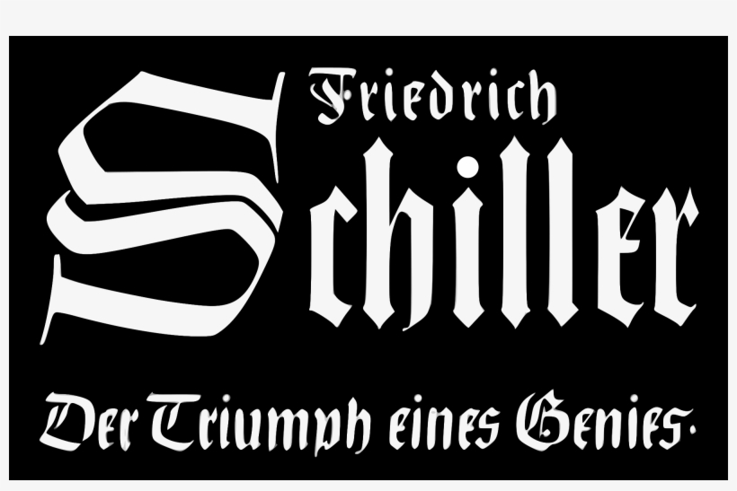 Open - Friedrich Schiller – The Triumph Of A Genius, transparent png #4863933