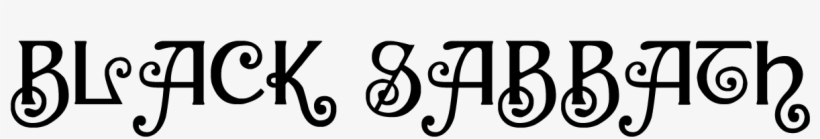Blacksabbath70 By Unknown - Line Art, transparent png #4864136