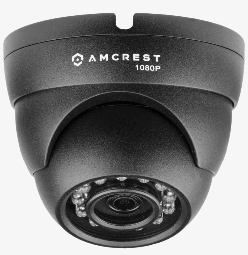 Endure Any Kind Of Wind And Rain - Amcrest 1080p Hdcvi Standalone Dome Camera (black), transparent png #4864618