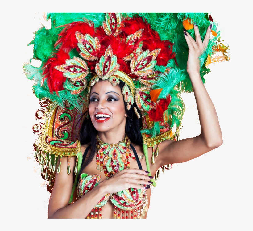 South American Carneval Dancer Png Image - Rio Carnival Brazil Carnival, transparent png #4864875