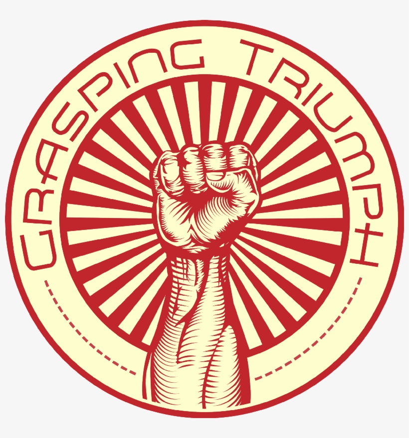 Big Flashy Logo For Grasping Triumph - Russian Propaganda Posters Hammer, transparent png #4864935