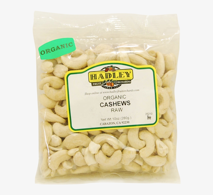 Organic Cashews Raw - Hadley Fruit Orchards, transparent png #4865737