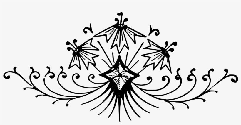 Decorative Divider - Clip Art, transparent png #4865952