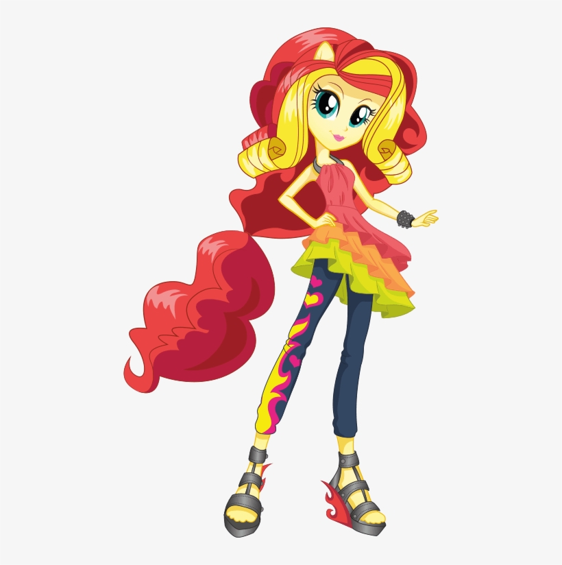 Equestria Girls - My Little Pony Equestria Girls Sunset Shimmer, transparent png #4866426