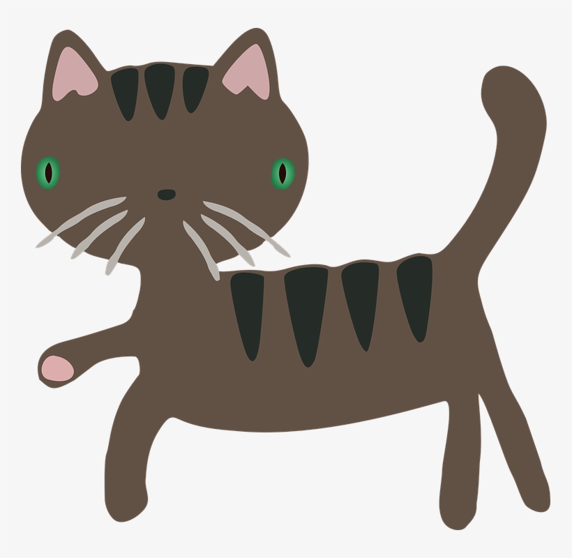 Cartoon Cat Images 21, Buy Clip Art - Free Clipart Cute Cat, transparent png #4866640