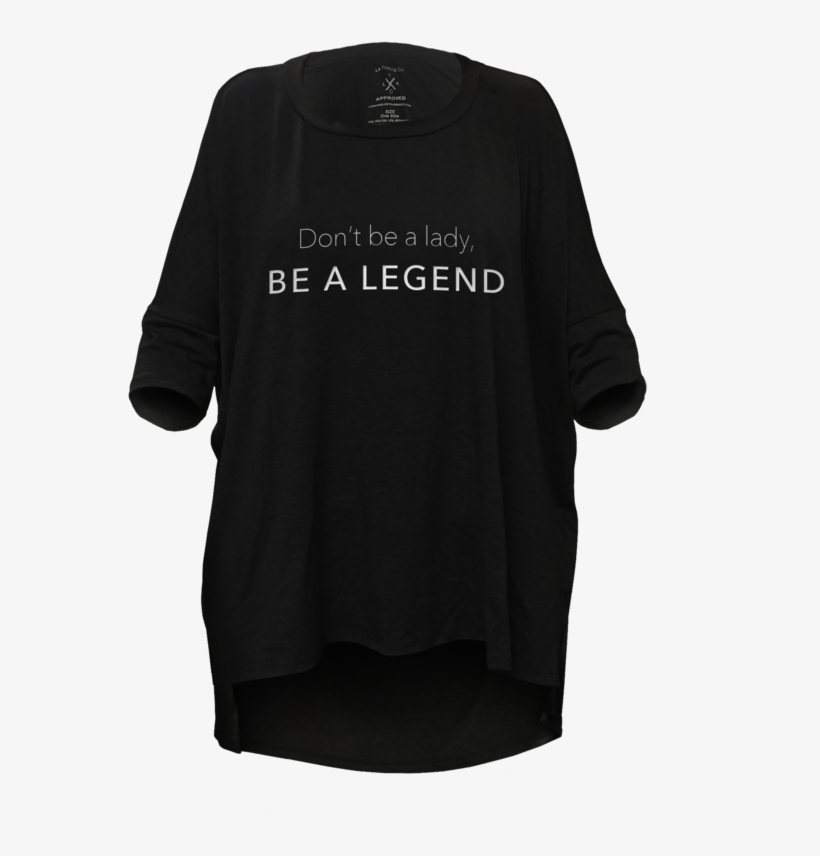 Mimi Tee- Be A Legend - Active Shirt, transparent png #4866833