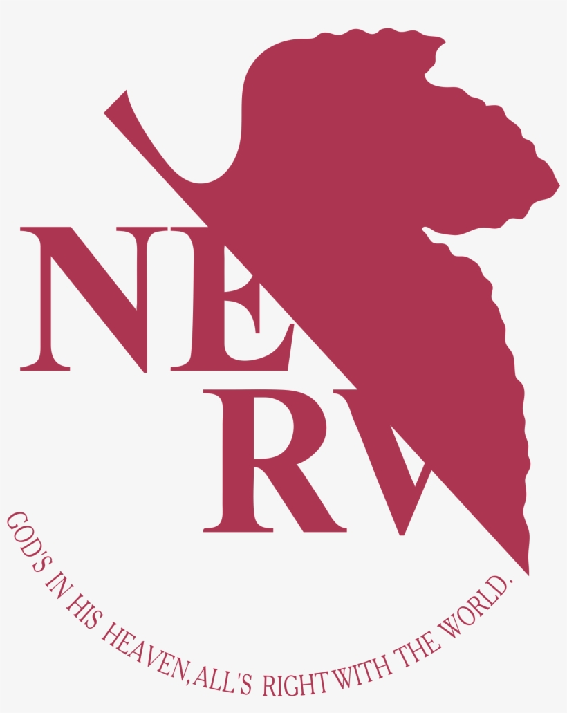 Nerv Logo Png Transparent - Neon Genesis Evangelion Png, transparent png #4867340