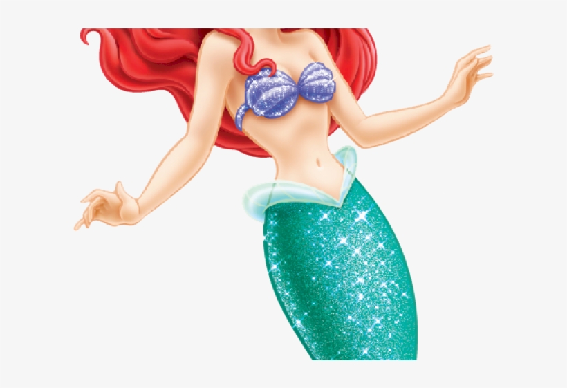 Tail Clipart Little Mermaid - Little Mermaid Clipart Png, transparent png #4867342