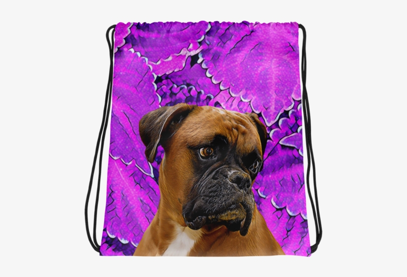 Drawstring Bag With Boxer Dog Design - Am Boxer - Dignified And True Composition Notebook:, transparent png #4867468
