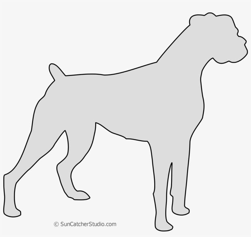 Jpeg Format - Love My Boxer Dogs, transparent png #4868036