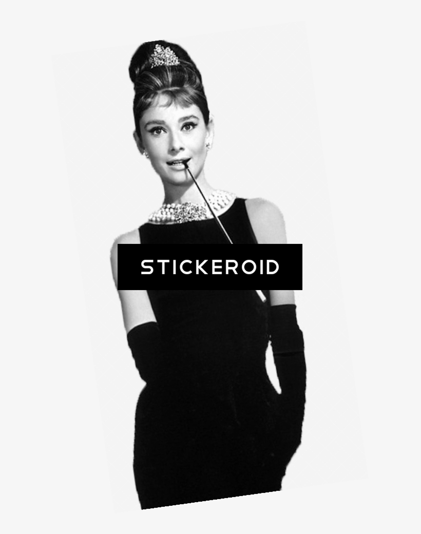 Audrey Hepburn Standing - Lot Cigarette Smoke Holder Audrey Hepburn Flapper Accessory, transparent png #4868194