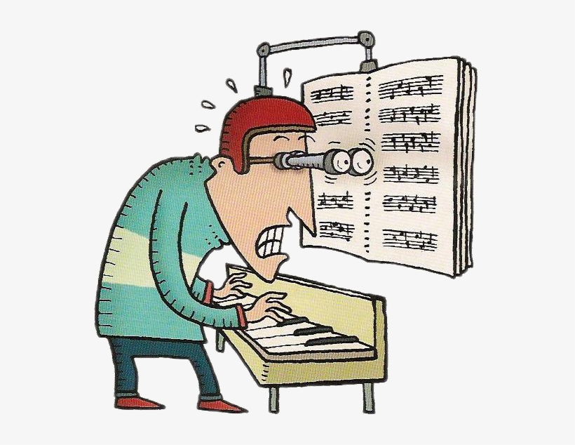 Can T Play Piano Clipart, transparent png #4868540