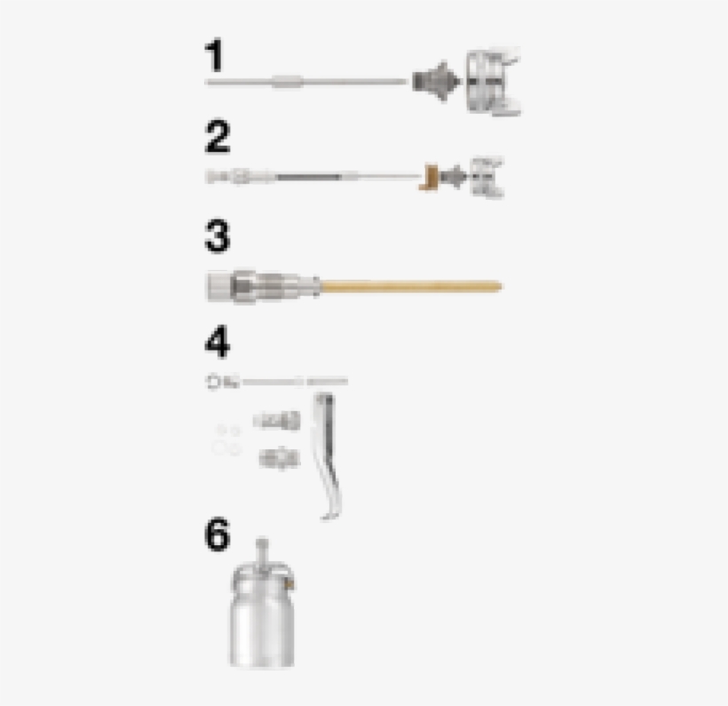 Car S02 Paint Spray Gun Parts - Marking Tools, transparent png #4868697
