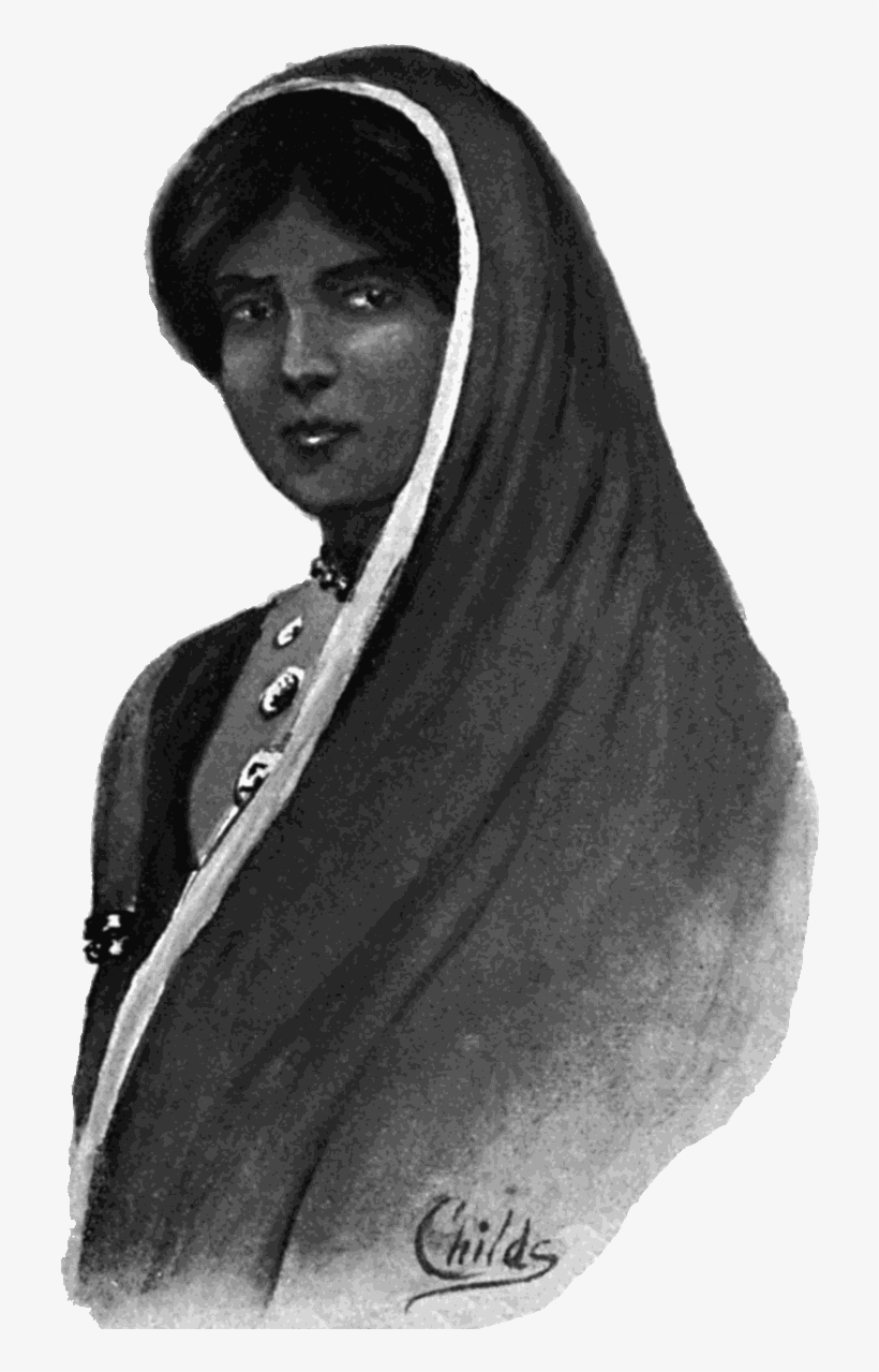 Indian Woman " - Project Gutenberg, transparent png #4868859