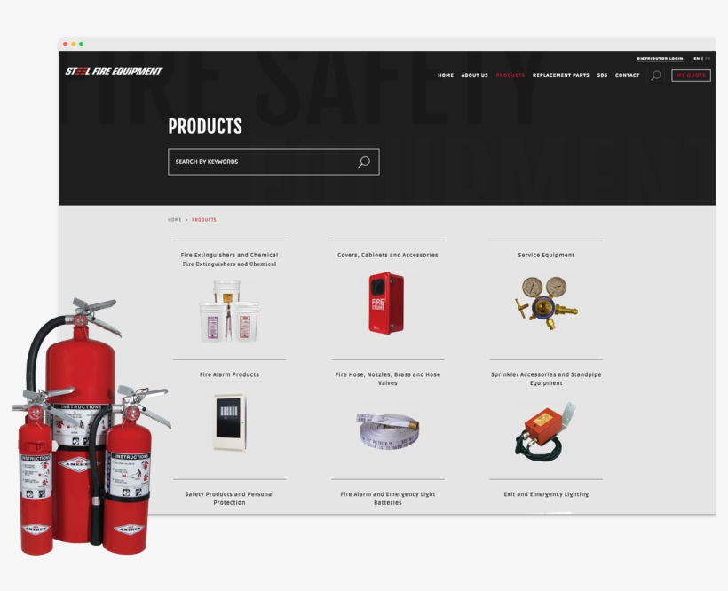 Product Catalogue - Amerex Purple K Fire Extinguisher, transparent png #4869023