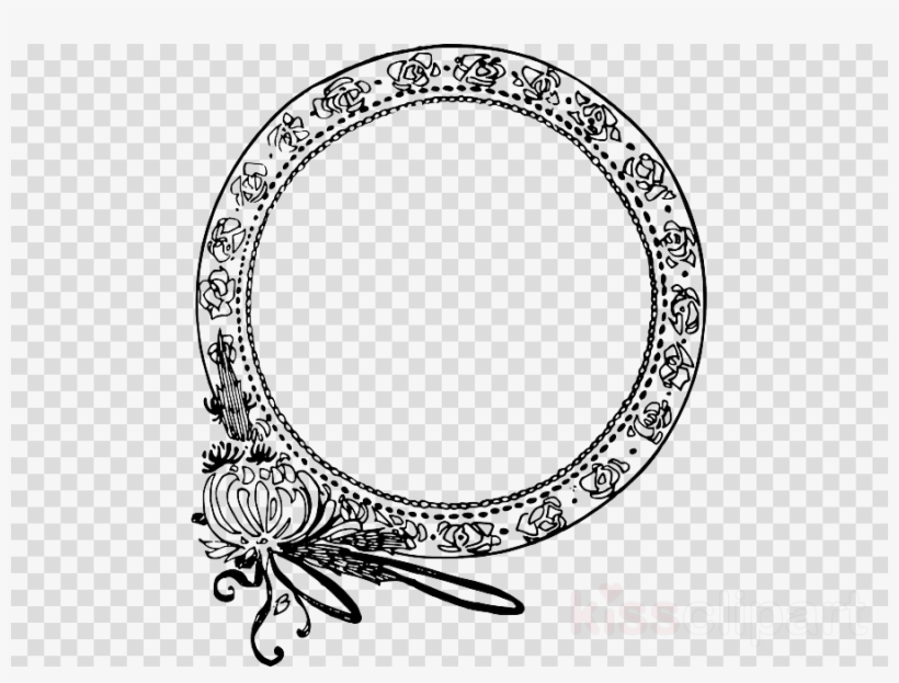 Border Png Round Clipart Borders And Frames Clip Art - Round Border Design, transparent png #4869091