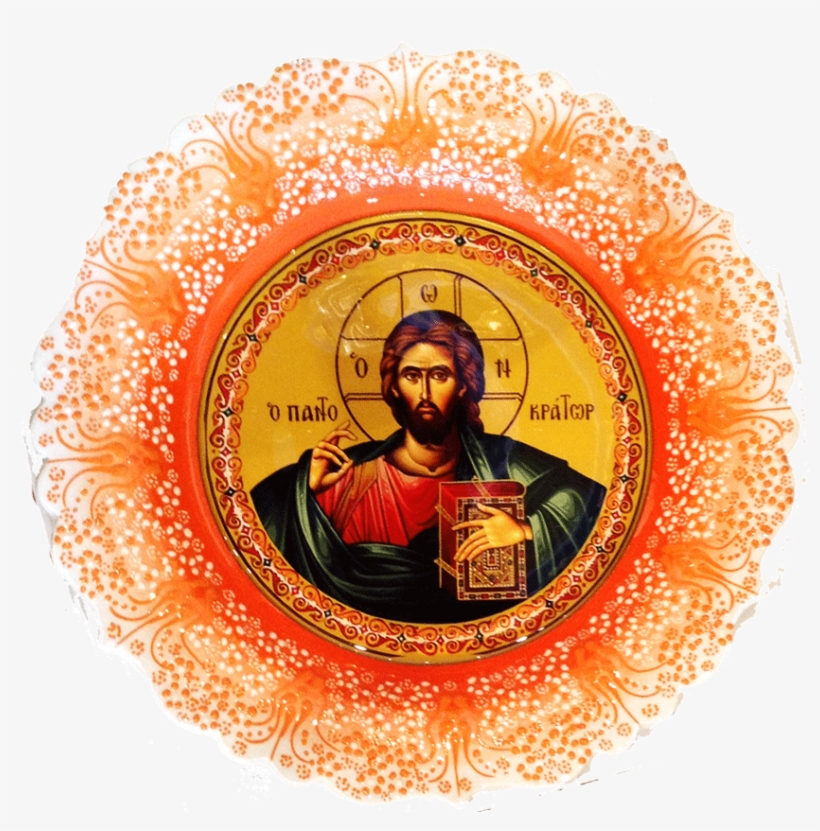 Porcelain Dish Jesus Christ - Porcelain, transparent png #4870339