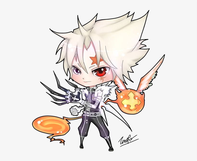 Allen Walker <3<3<3<3 From - Allen Walker Chibi Png, transparent png #4871140