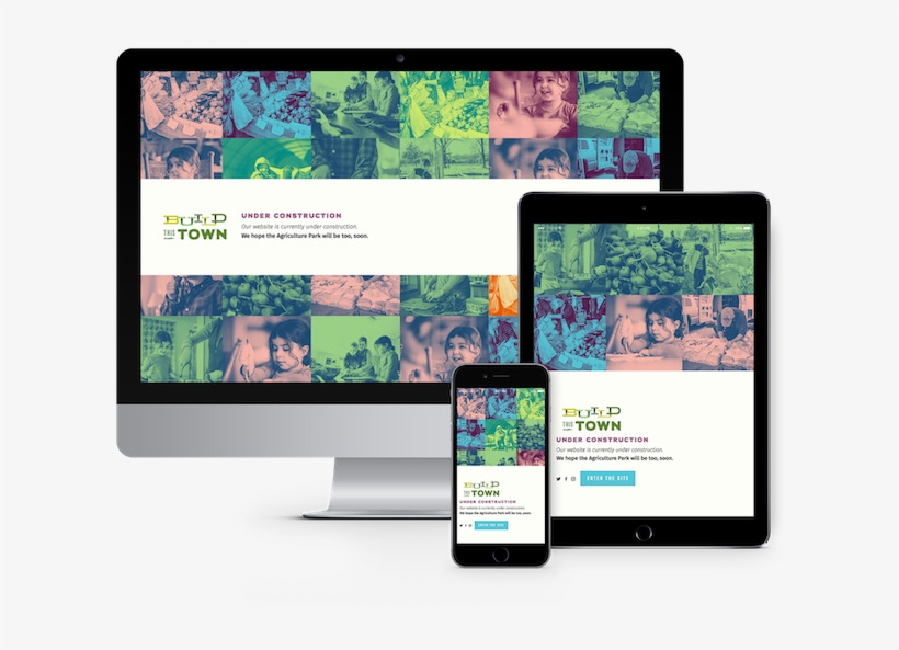 Squarespace Website Design For Build This Town In - Hoot Design Co., transparent png #4871258