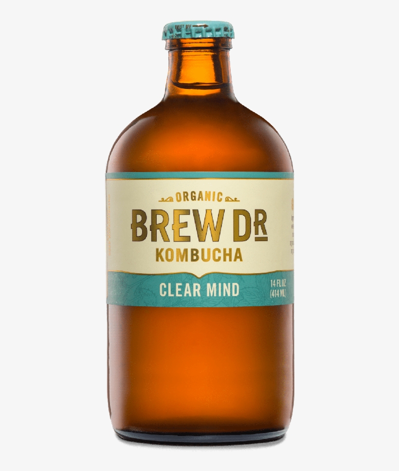 Brew Dr - Kombucha - Clear Mind - Brew Dr Mint Lemonade, transparent png #4872747