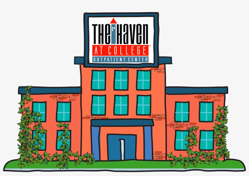 Haven Clipart School Building - College Building Cartoon, transparent png #4873892