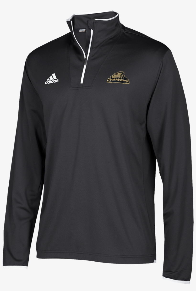 Team Iconic Knit Long Sleeve 1 4 Zip Adidas, transparent png #4874092