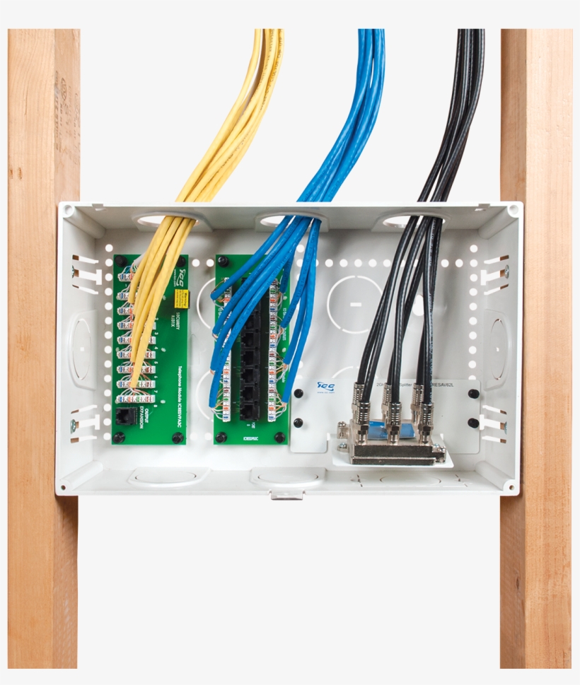9" Wiring Enclosure For Multiple Dwelling Units - Electrical Wiring, transparent png #4874426