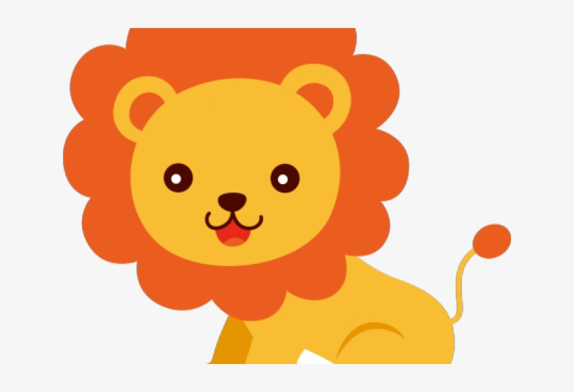 Transparent Baby Lion Cartoon, transparent png #4874959