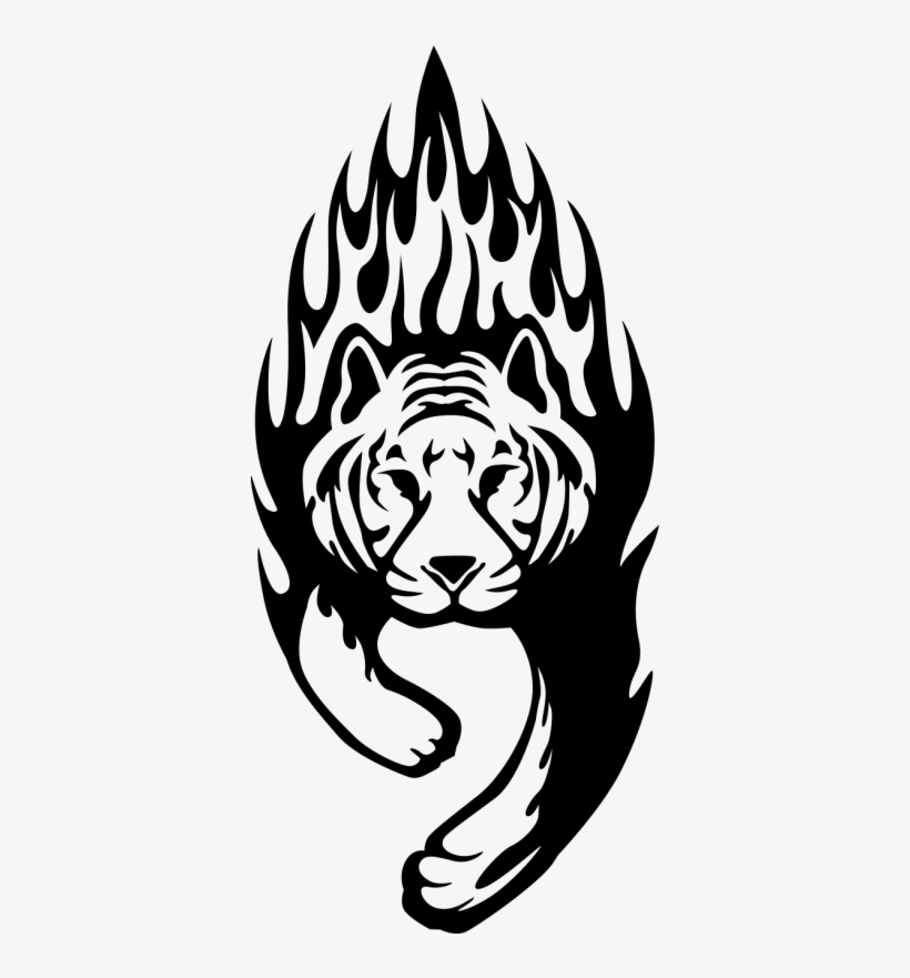 Henna Tiger Tattoo - Cafepress Tiger Duvet Covers Twin Duvet, transparent png #4875153