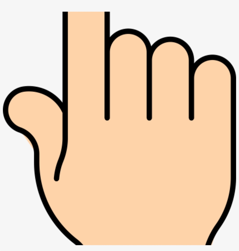Finger Point Clip Art Pointing Finger Clip Art At Clker - Hand Pointer Vector, transparent png #4876103