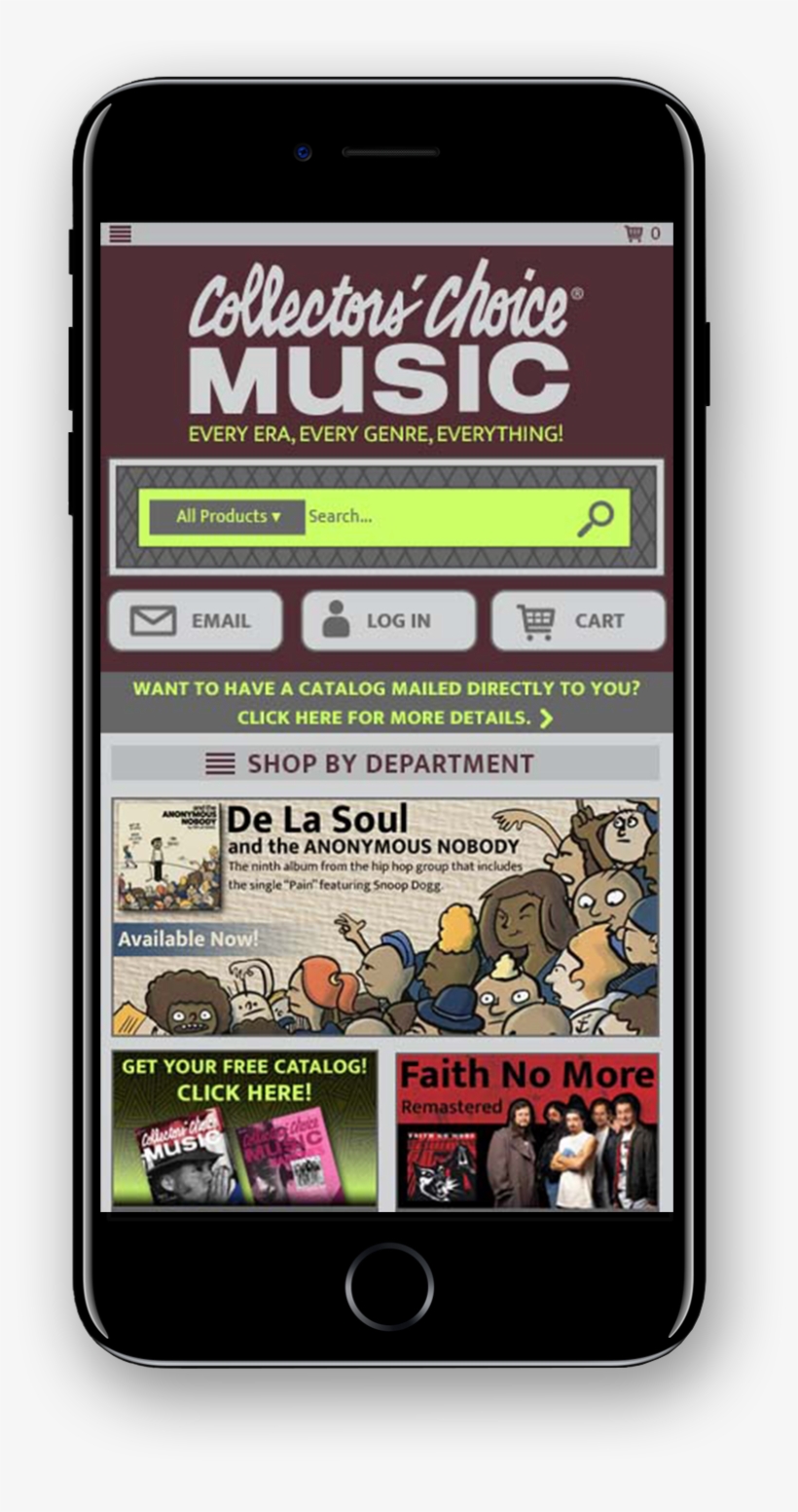 A Responsive Site That Is Aimed Towards Classic Vinyl, transparent png #4876718