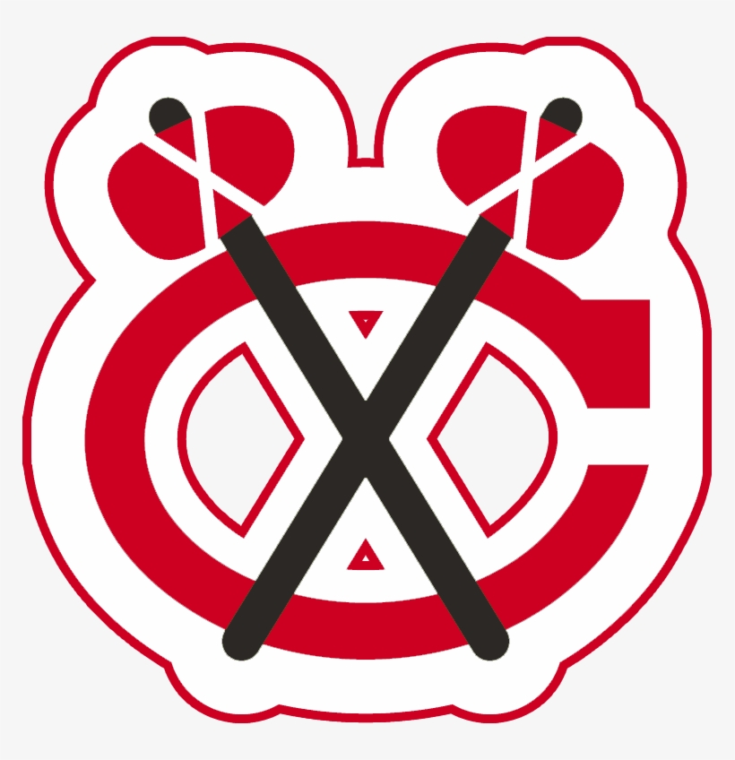 Chicago Black Hawks - Chicago Blackhawks Logo C, transparent png #4876720