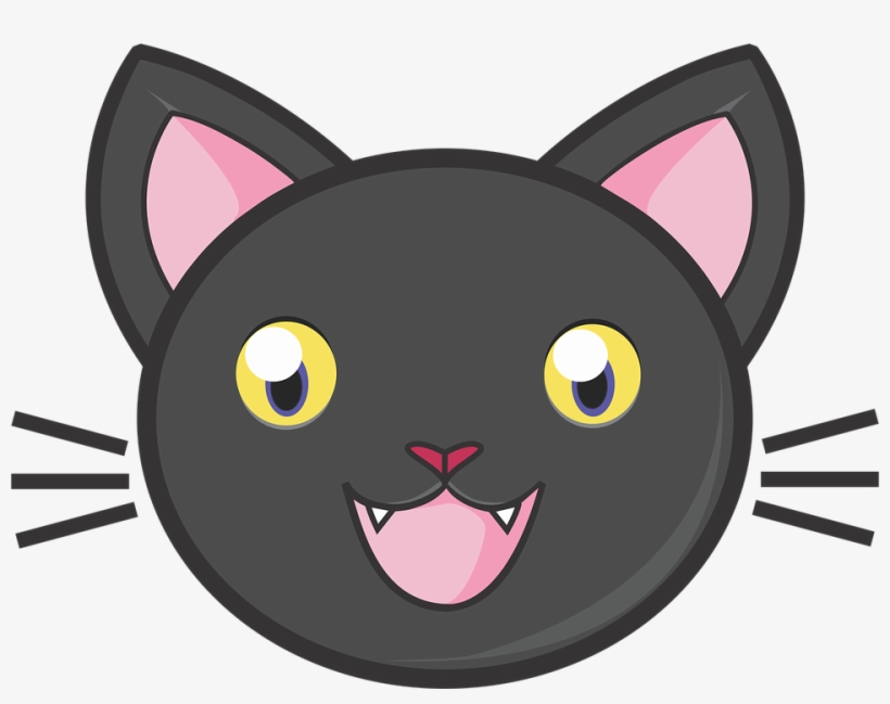 How To Draw A Cat Face For Halloween