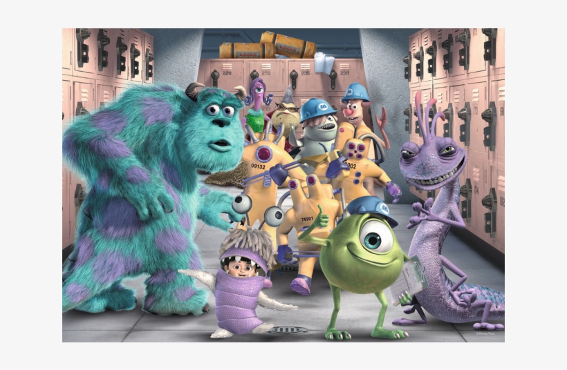 The Whole Gang - Monsters Inc Gang, transparent png #4877468
