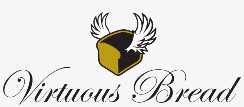 Virtuous Bread Logo - Bride's 3.5" Button, transparent png #4878575