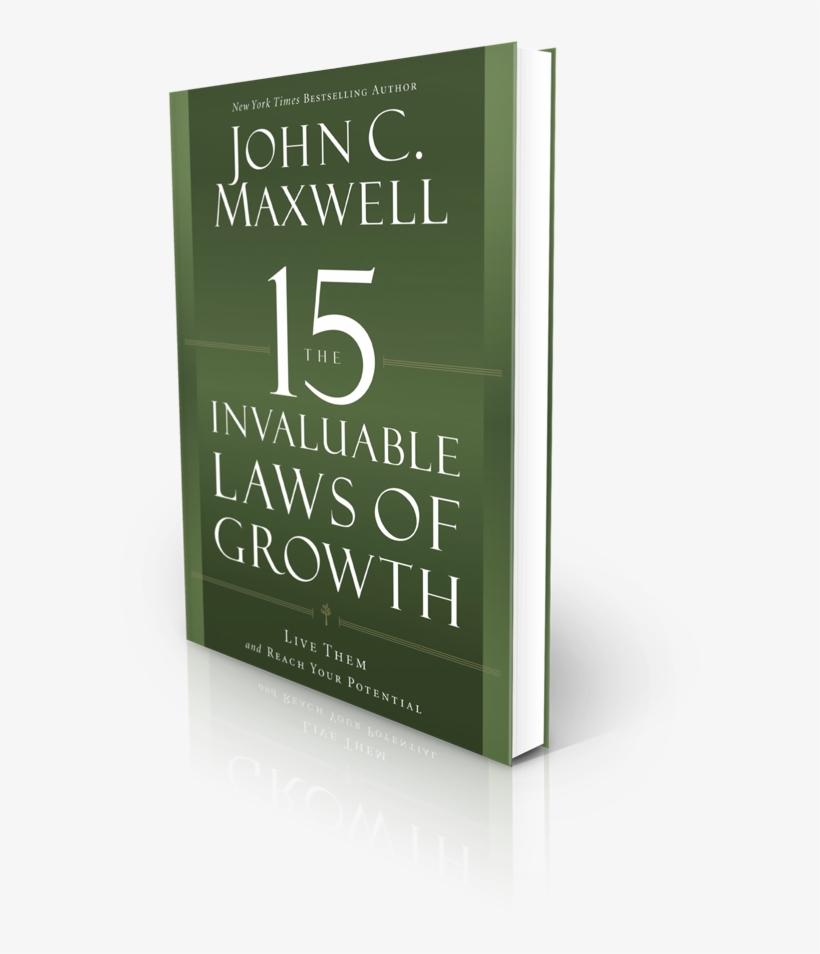 15 Invaluable Laws Of Growth - 15 Invaluable Laws Of Growth (paperback), transparent png #4882280