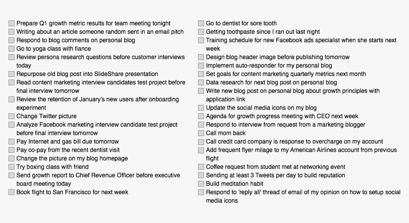 Brian To-do List - Document, transparent png #4882415