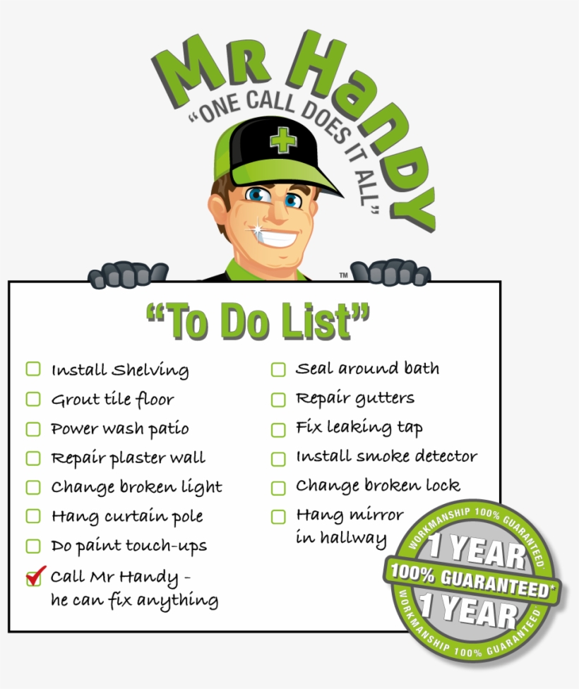 Handy Man To Do List - Texas, transparent png #4882565