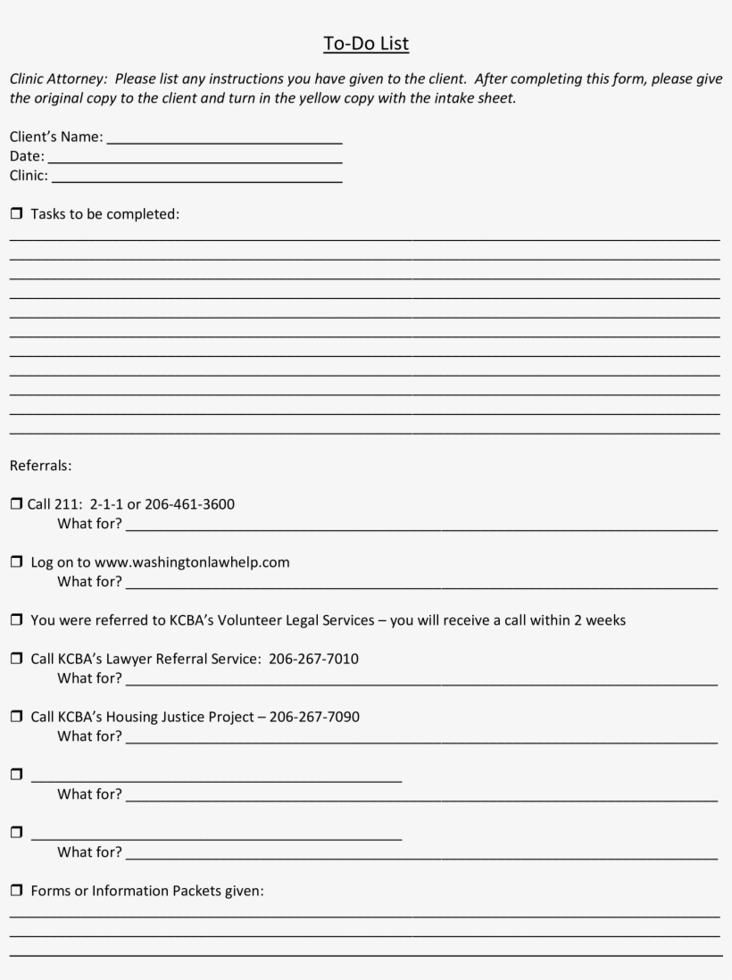 Client To Do List Main Image - .com, transparent png #4882739