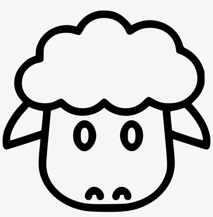 Sheep Face Icon, transparent png #4882876