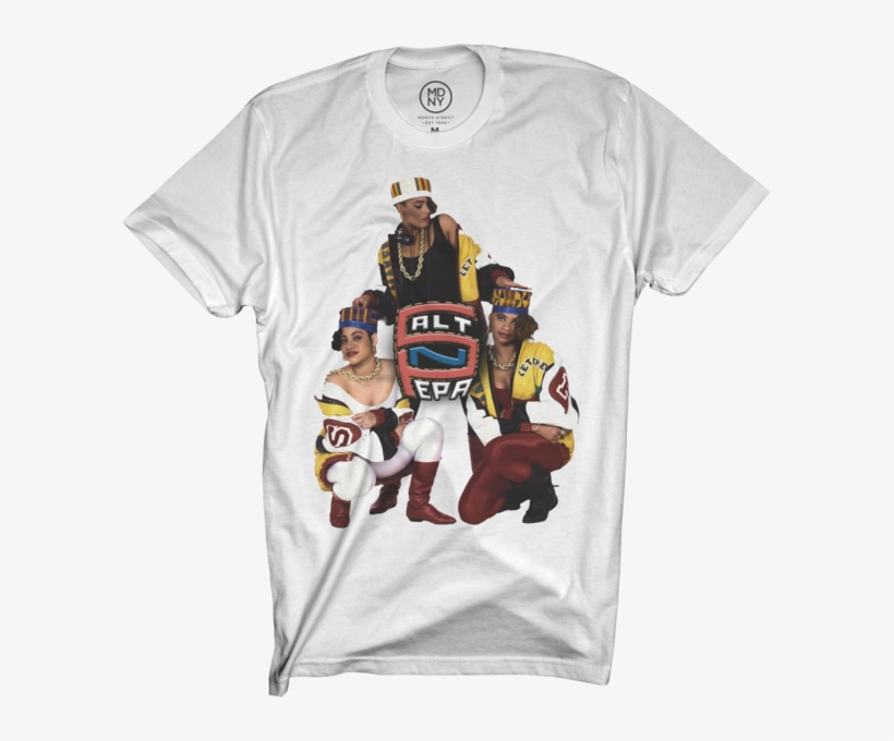 Photograph On White T-shirt - Janette Beckman Salt N Pepa, transparent png #4883228
